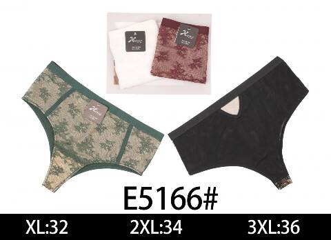 Stringi damskie E5166 Mix kolor XL-3XL