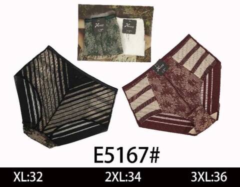 Stringi damskie E5167 Mix kolor XL-3XL