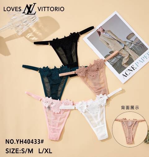 Stringi damskie YH40433 Mix kolor S/M-L/XL