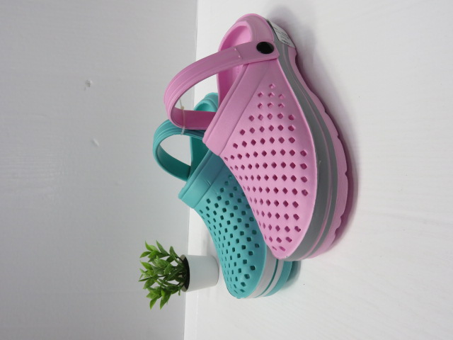 Klapki Damskie 18162 BLACK/RED/WHITE/GREY/PINK/AQUA 37-42