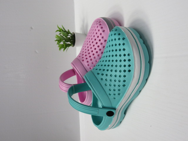 Klapki Damskie 18162 BLACK/RED/WHITE/GREY/PINK/AQUA 37-42 1