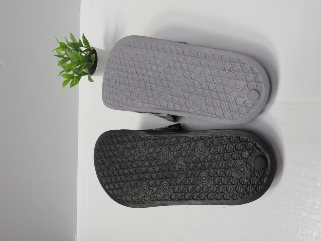 Klapki Damskie 8014 BLACK/WHITE/GREY 36-41 2