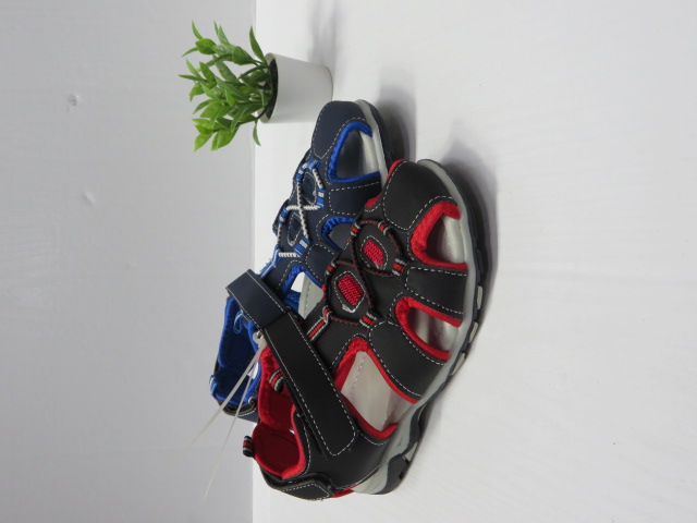 Sandały Dziecięce 1829C BLACK-RED/NAVY/GREY/BLUE 31-36 1