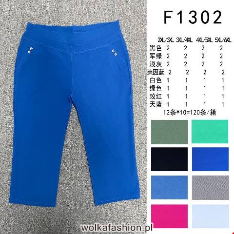 Rybaczki damskie F1302 Mix kolor 2XL-6XL 1