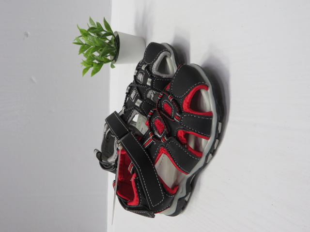 Sandały Dziecięce 1829B BLACK-RED/NAVY/GREY/BLUE 25-30 1