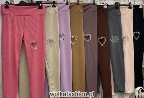 Leginsy damskie 1889 1 kolor S-2XL (Towar Tureckie) 1