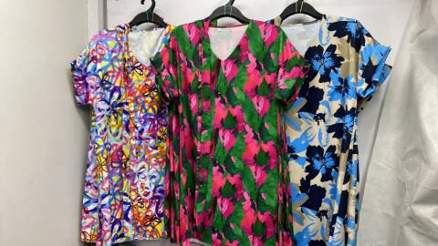 Sukienka damskie 1895 1 kolor 42-48 (Towar Polskie)