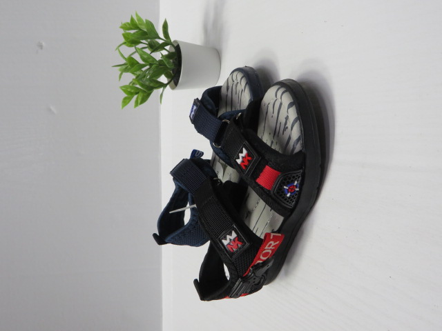 Sandały Dziecięce 1826A BLACK/GREY/NAVY 20-25 1