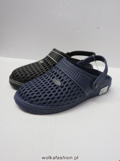 Kapcie Męskie 18087 BLACK/NAVY/GREY 41-46
