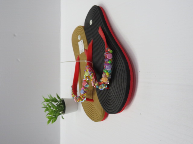 Klapki Damskie 198-17 KHAKI/BLACK/FUSHIA/BLUE 36-41