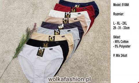 Majtki damskie 5108 Mix kolor L-2XL 1