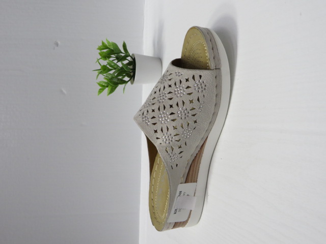 Klapki Damskie N22-885 GREY 36-41 1