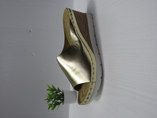 Klapki Damskie N22-897 GOLD 36-41