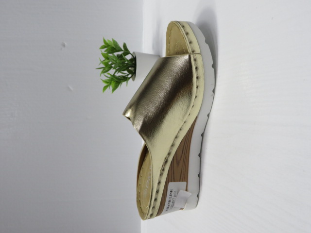 Klapki Damskie N22-897 GOLD 36-41 1