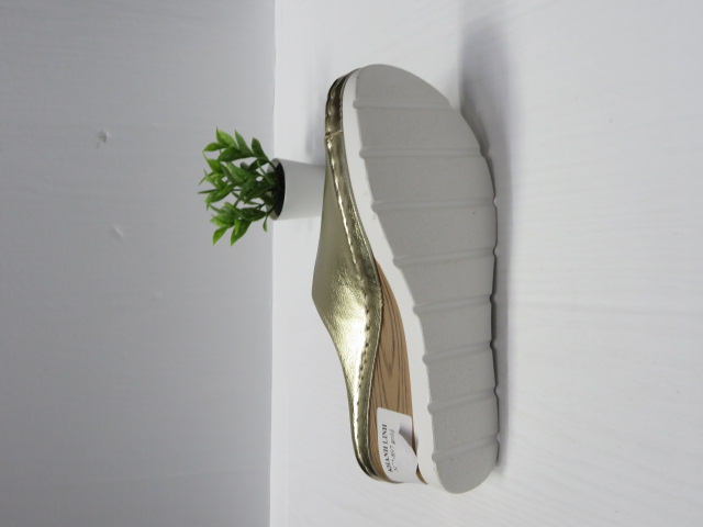 Klapki Damskie N22-897 GOLD 36-41 2