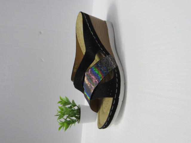 Klapki Damskie N22-896 BLACK 36-41