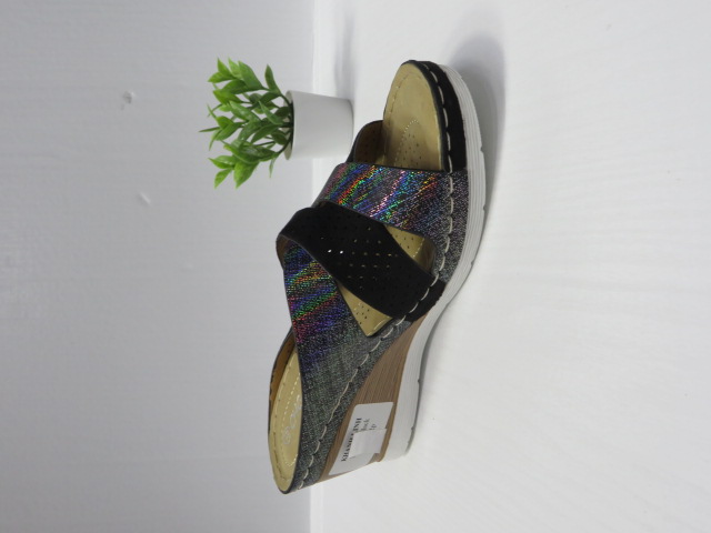 Klapki Damskie N22-896 BLACK 36-41 1