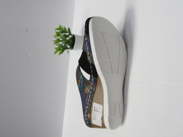 Klapki Damskie N22-896 BLACK 36-41 2