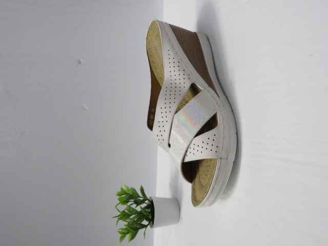 Klapki Damskie N22-896 WHITE 36-41
