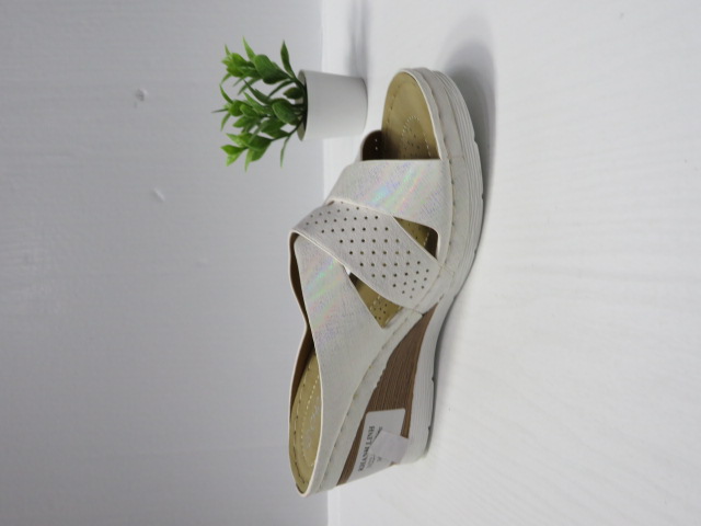 Klapki Damskie N22-896 WHITE 36-41 1