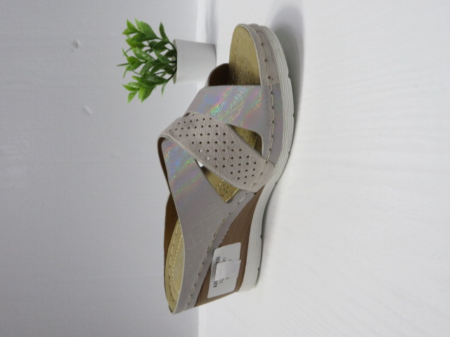 Klapki Damskie N22-896 GREY 36-41 1