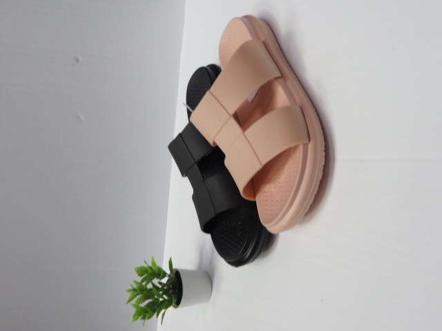 Klapki Damskie 7197B BLACK/NAVY/PINK/BEIGE 36-41