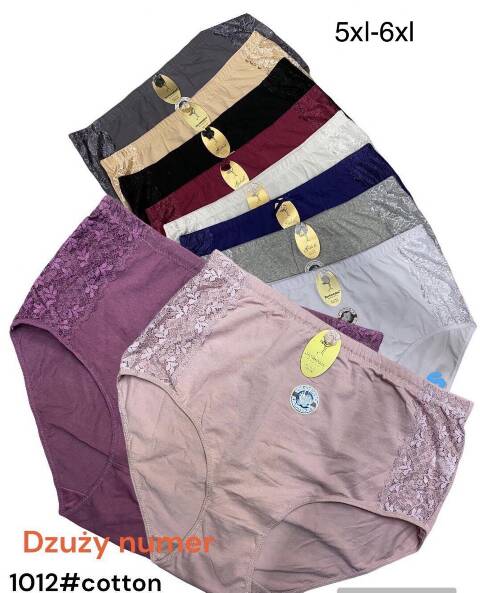 Majtki damskie 1012 Mix kolor 5XL-6XL 1
