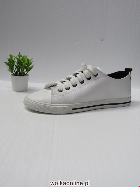 Trampki damskie 3002 WHITE/BLACK 36-41