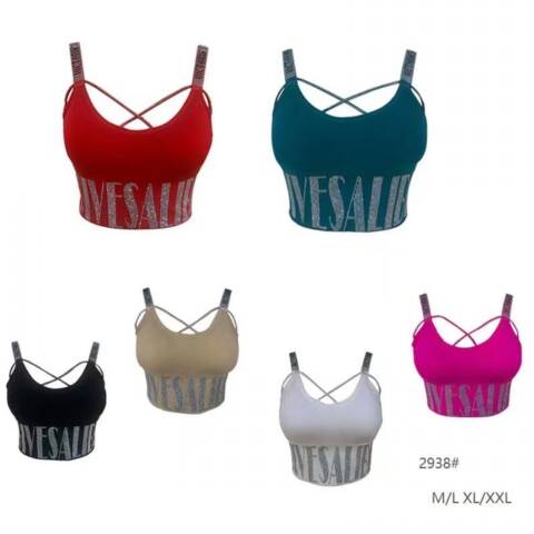 Topy damskie 2938 Mix kolor M-2XL 1