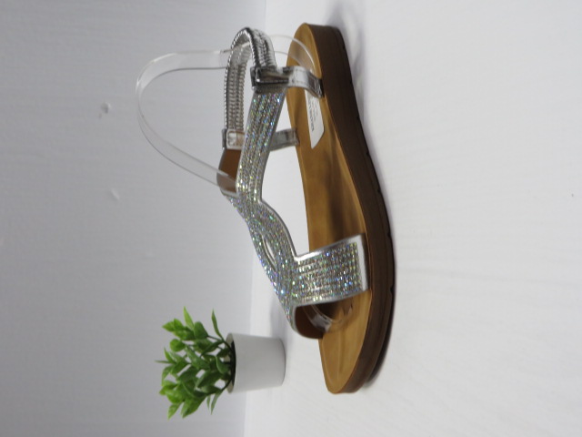 Sandały damskie WSA-95 SILVER 36-41