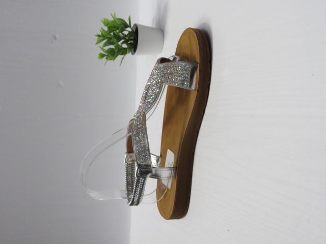 Sandały damskie WSA-95 SILVER 36-41 1