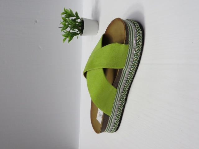 Klapki Damskie 202-1 GREEN 36-41 1