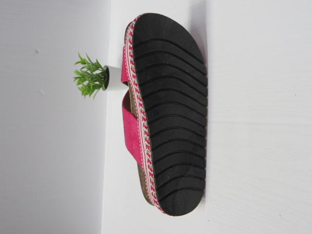 Klapki Damskie 202-1 FUSHIA 36-41 2