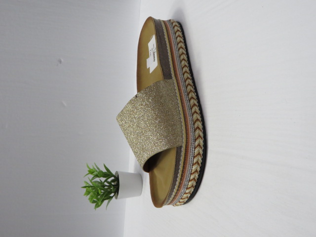 Klapki Damskie 202-2 GOLD 36-41