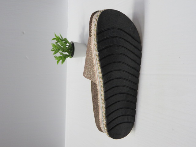 Klapki Damskie 202-2 CHAMPAGNE 36-41 2