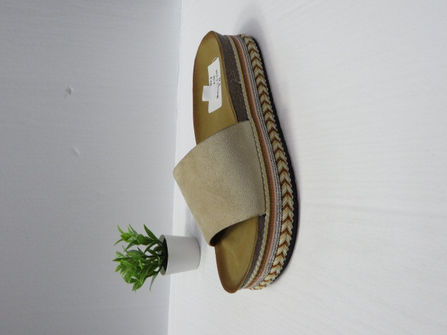 Klapki Damskie 202-2 BEIGE 36-41