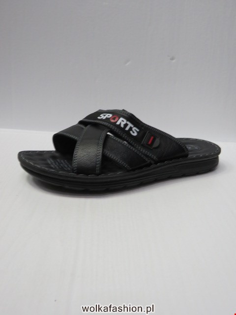 Klapki Męskie 22673-1 BLACK 41-46