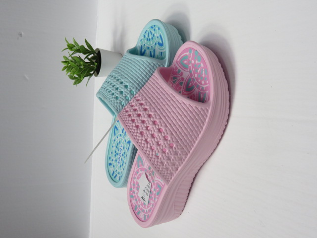 Klapki Damskie 133 BLACK/WHITE/PINK/MOON 36-41 1