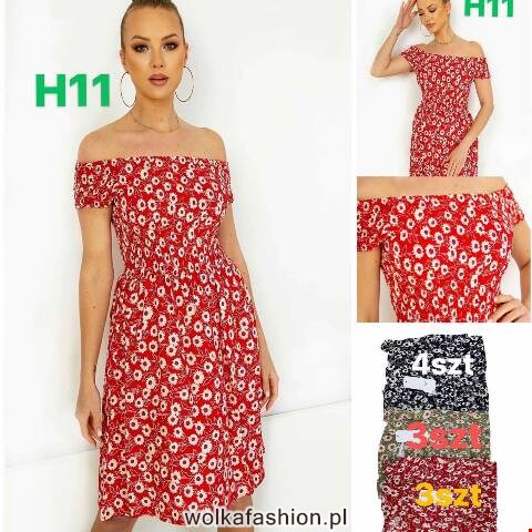 Sukienka damskie 2501 Mix kolor M-2XL 1