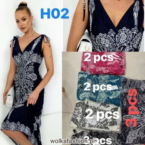 Sukienka damskie 2503 Mix kolor M-2XL 1