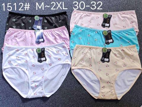 Majtki damskie 1512 Mix kolor M-2XL