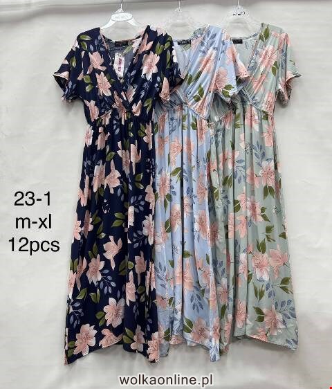 Sukienka damskie 23-1 Mix kolor M-XL