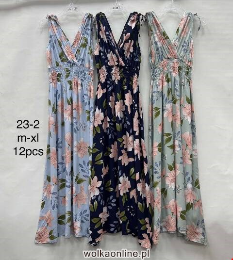 Sukienka damskie 23-2 Mix kolor M-XL
