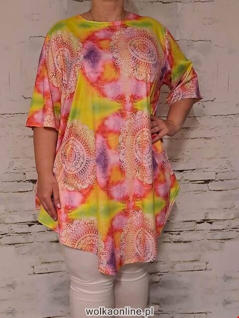 Tunika damskie 2608 Mix kolor Standard (Towar Polskie)
