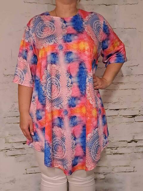 Tunika damskie 2613 Mix kolor Standard (Towar Polskie) 1