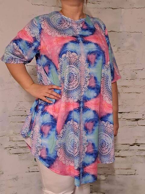 Tunika damskie 2615 Mix kolor Standard (Towar Polskie) 1