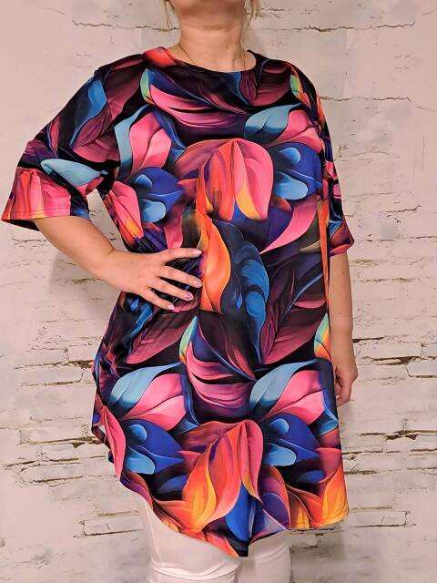 Tunika damskie 2616 Mix kolor Standard (Towar Polskie) 1