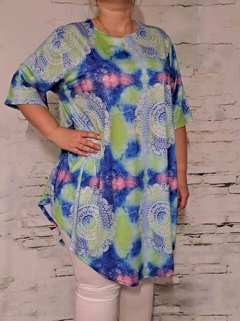 Tunika damskie 2618 Mix kolor Standard (Towar Polskie) 1