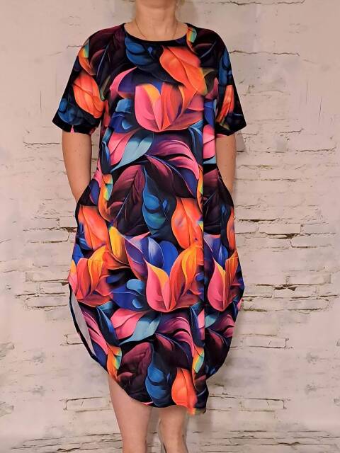 Sukienka damskie 2619 Mix kolor Standard (Towar Polskie)