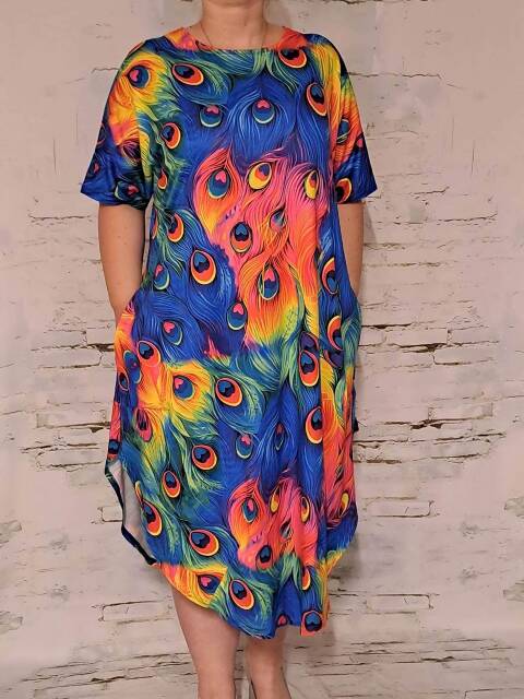 Sukienka damskie 2620 Mix kolor Standard (Towar Polskie)